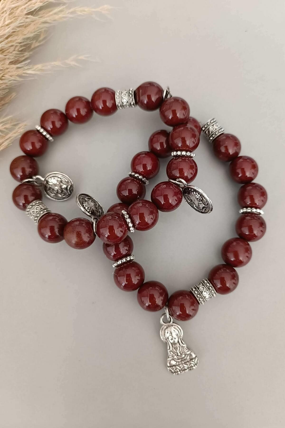 İkili Lastik Bileklik